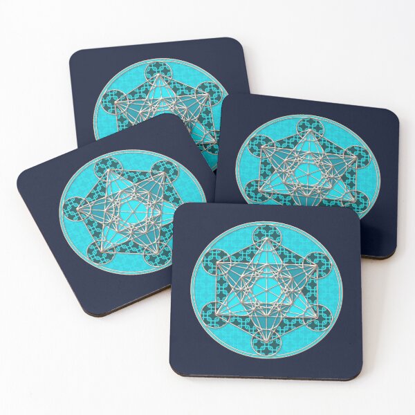 Item preview, Metatrons Cube, Sacred Geometry, Endless Knot, Infinity, 4D shape designed and sold by nitty-gritty.