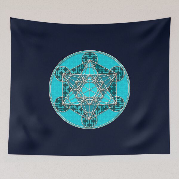 Item preview, Metatrons Cube, Sacred Geometry, Endless Knot, Infinity, 4D shape designed and sold by nitty-gritty.