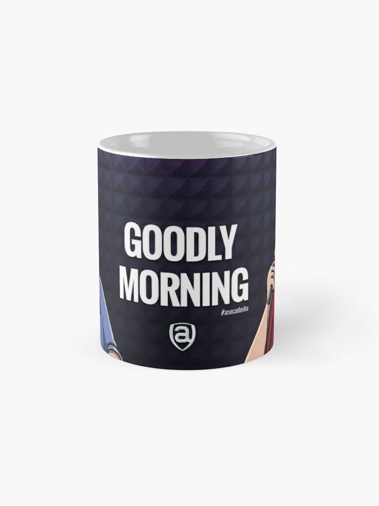 ARSECAST EXTRA GOODLY MORNING  Coffee Mug for Sale by arseblog