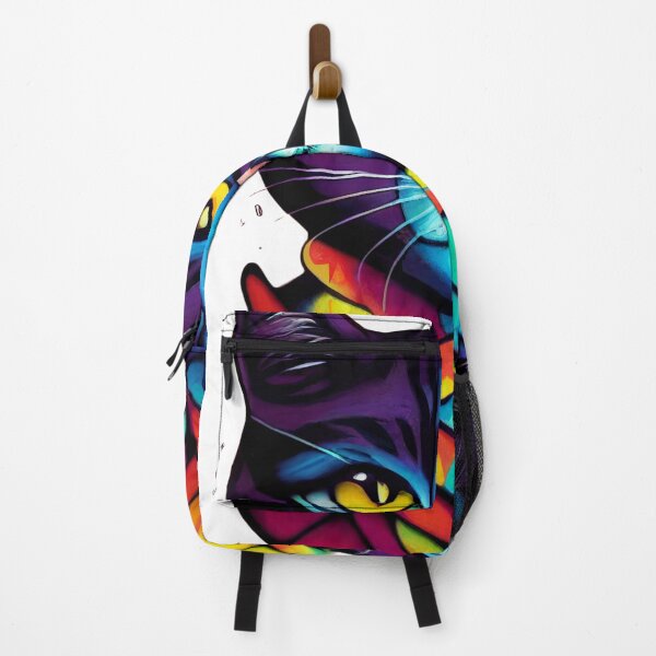 Item preview, cat multicolored cloth wrapped around designed and sold by keyd-studio.