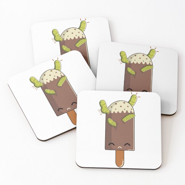 Item preview, Worm Eating Ice-cream designed and sold by Artistic Prints.