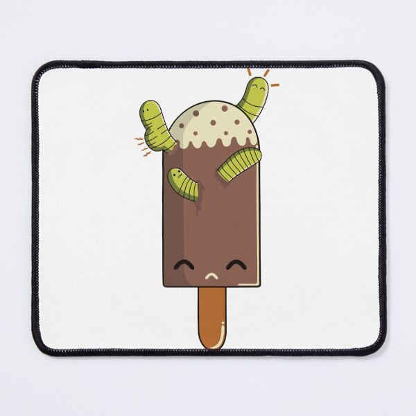 Item preview, Worm Eating Ice-cream designed and sold by Artistic Prints.