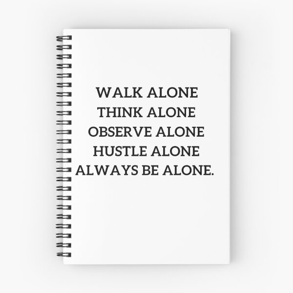 Item preview, Always Be Alone designed and sold by Redone Dzn.