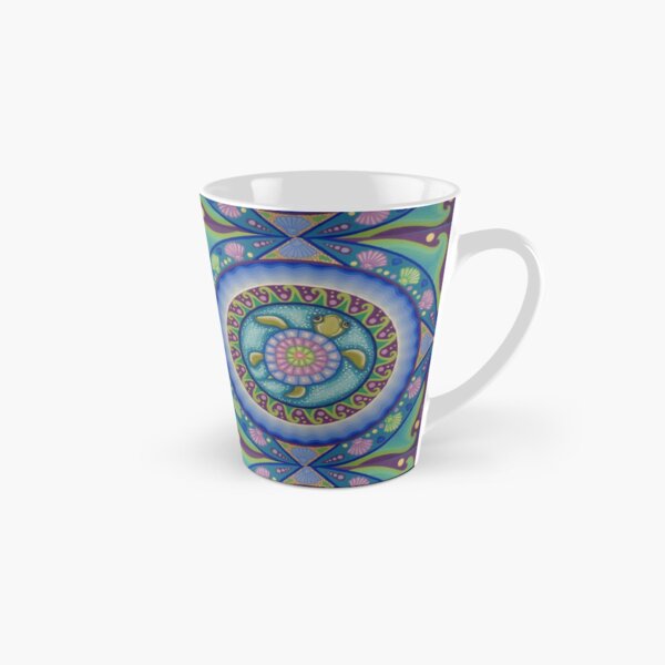 Sea Turtle Mandala Tall Mug