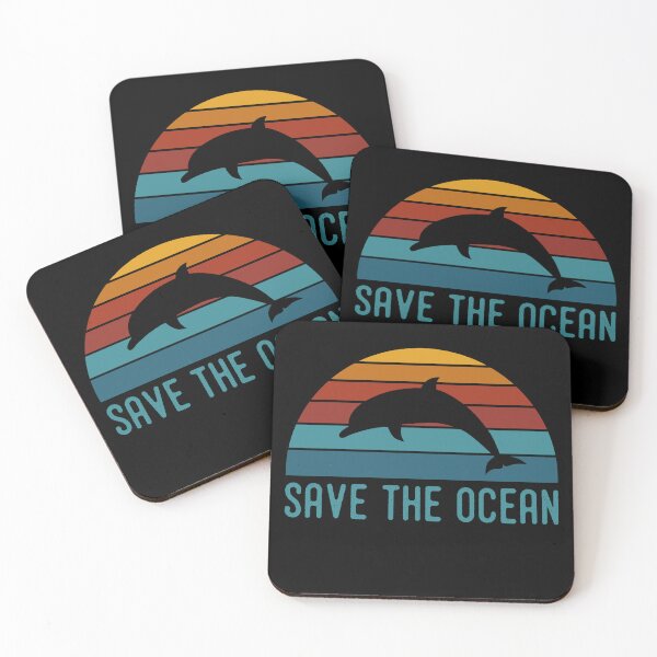 Item preview, Save the ocean with dolphin designed and sold by Amarentia.