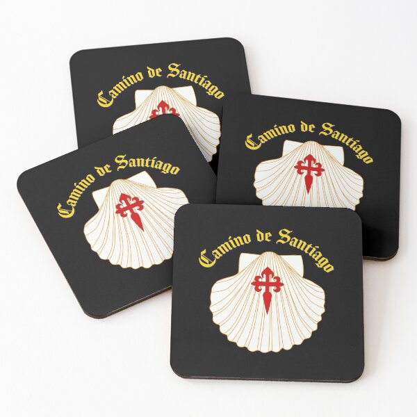 Item preview, Camino de Santiago White Scallop Shell Saint James Cross designed and sold by Brasilia.