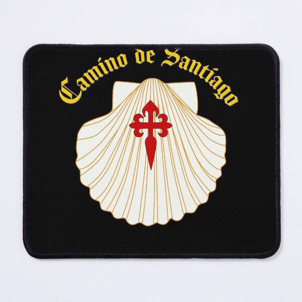 Item preview, Camino de Santiago White Scallop Shell Saint James Cross designed and sold by Brasilia.