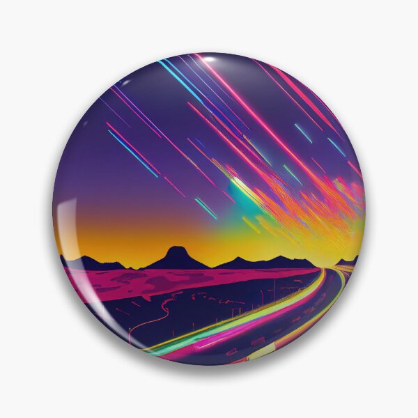 Artikelvorschau, Albuquerque neon vaporwave entworfen und verkauft von ComicsFactory.