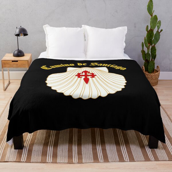 Item preview, Camino de Santiago White Scallop Shell Saint James Cross designed and sold by Brasilia.