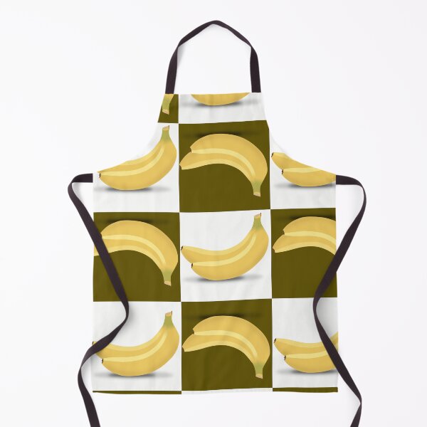 Item preview, Banana checkered pattern  designed and sold by TipTopTapo.