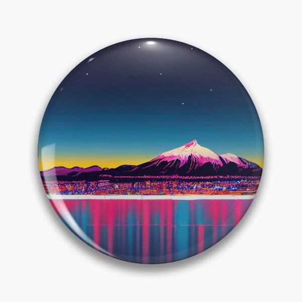 Artikelvorschau, Anchorage Neon Vaporwave entworfen und verkauft von ComicsFactory.