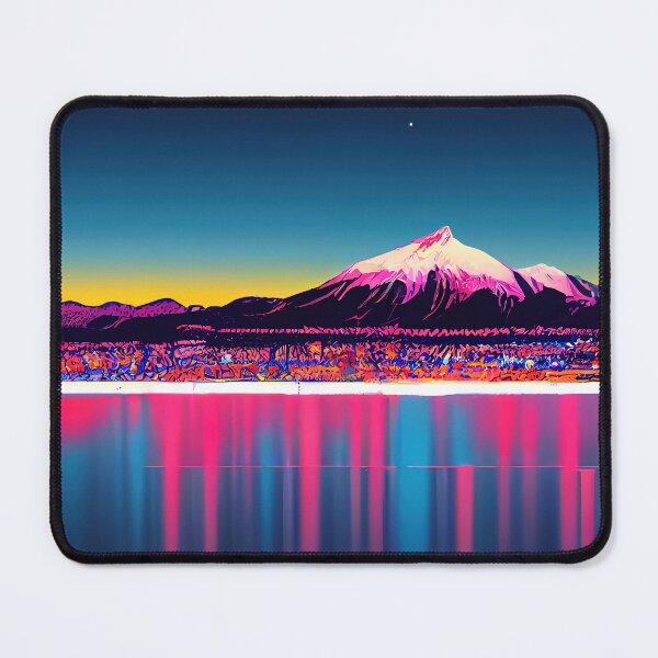 Item preview, Anchorage Neon Vaporwave  designed and sold by ComicsFactory.
