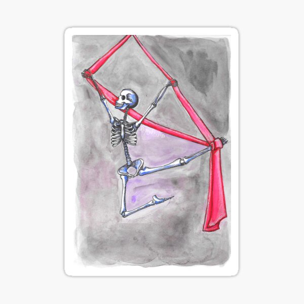 Item preview, Aerial Silks Skeleton designed and sold by PonyPoison.