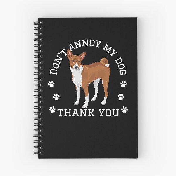 Item preview, Don't annoy my dog thank you funny Basenji dog design designed and sold by reka88.