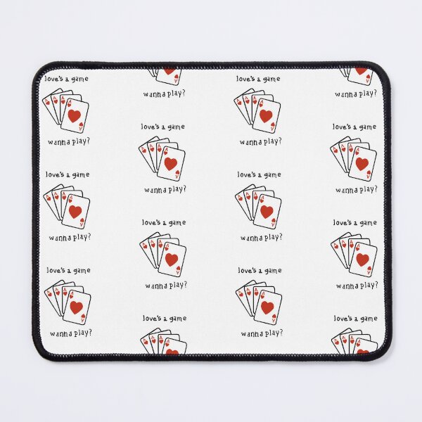 Item preview, Love's a game, wanna play? designed and sold by niceghost.