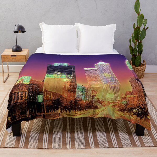Item preview, Atlanta Neon Vaporwave  designed and sold by ComicsFactory.
