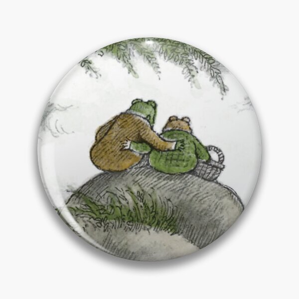 Item preview, Frog And Toad Sitting On A Rock designed and sold by PoeTatoes.