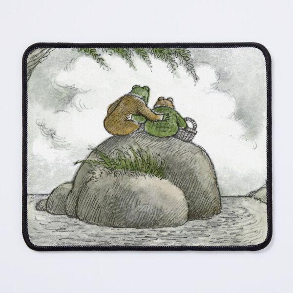 Item preview, Frog And Toad Sitting On A Rock designed and sold by PoeTatoes.