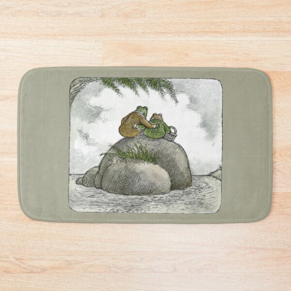 Item preview, Frog And Toad Sitting On A Rock designed and sold by PoeTatoes.