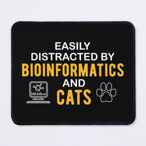 Item preview, Bioinformatics Scientist Cat Lover Bioinformatician designed and sold by NestaReign.