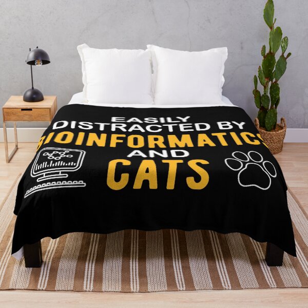 Item preview, Bioinformatics Scientist Cat Lover Bioinformatician designed and sold by NestaReign.