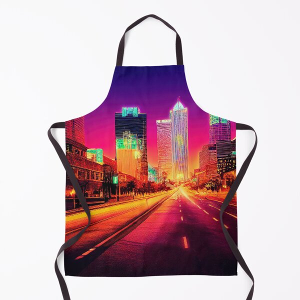 Artikelvorschau, Atlanta Neon Vaporwave entworfen und verkauft von ComicsFactory.