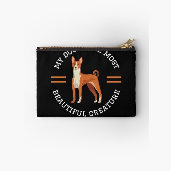 Item preview, My dog is the most beautiful creature funny Basenji dog design designed and sold by reka88.