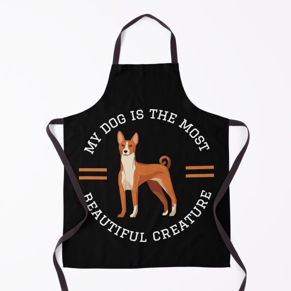 Item preview, My dog is the most beautiful creature funny Basenji dog design designed and sold by reka88.