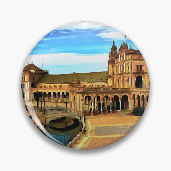 Artikelvorschau, Plaza de Espana, Sevilla (Gemälde) entworfen und verkauft von cmphotographs.