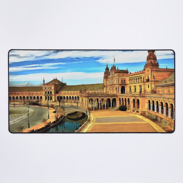 Artikelvorschau, Plaza de Espana, Sevilla (Gemälde) entworfen und verkauft von cmphotographs.