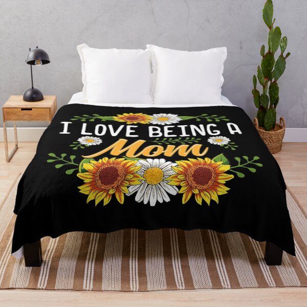 Item preview, I Love Being A Mom Sunflower Mothers Day designed and sold by Earthshaker-art.