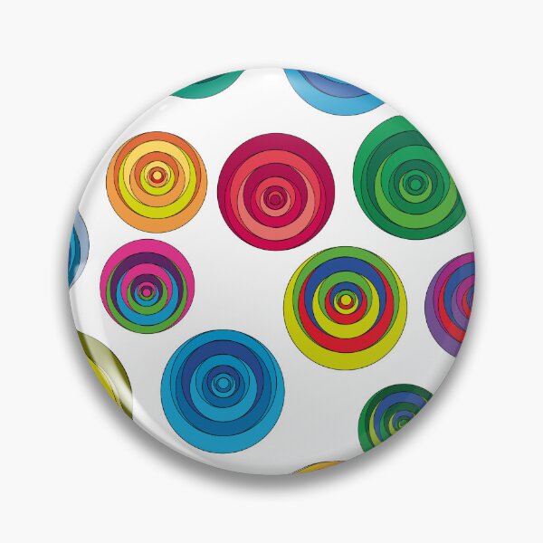 Item preview, colorful round shapes pattern designed and sold by Tharushika Dhananjaya.