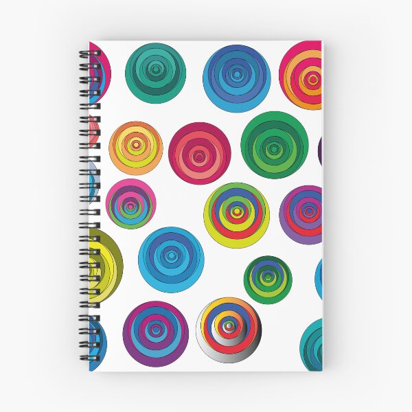 Item preview, colorful round shapes pattern designed and sold by Tharushika Dhananjaya.
