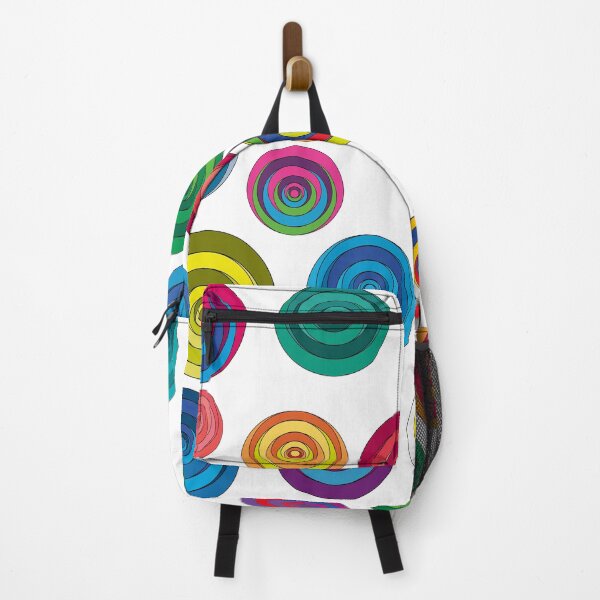 Item preview, colorful round shapes pattern designed and sold by Tharushika Dhananjaya.