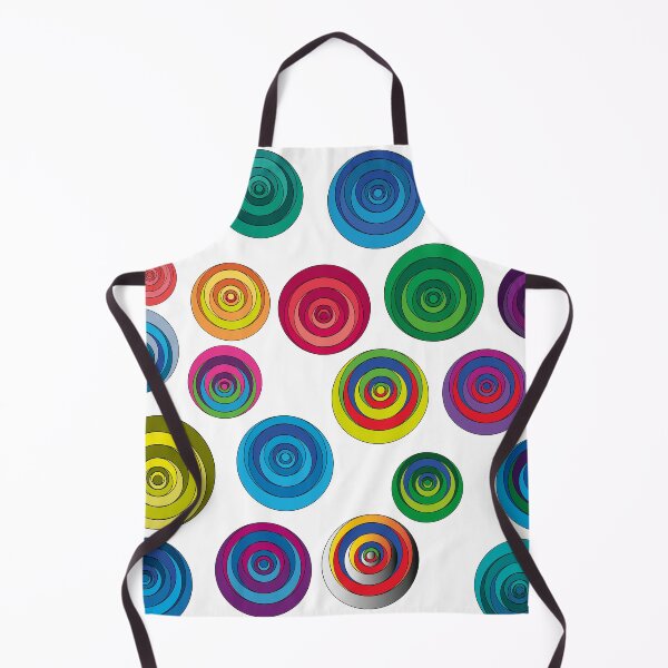 Item preview, colorful round shapes pattern designed and sold by Tharushika Dhananjaya.