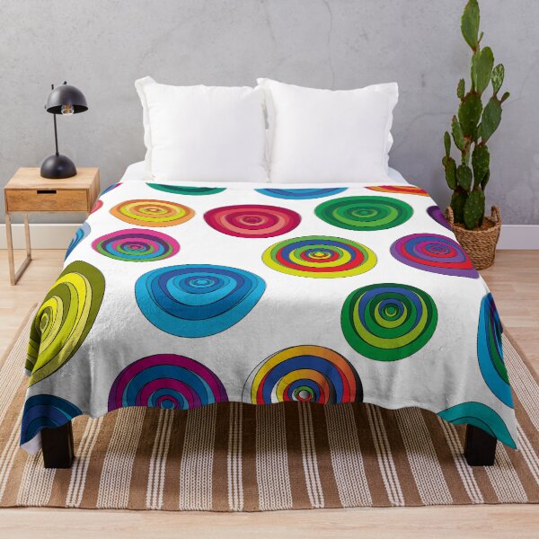 Item preview, colorful round shapes pattern designed and sold by Tharushika Dhananjaya.