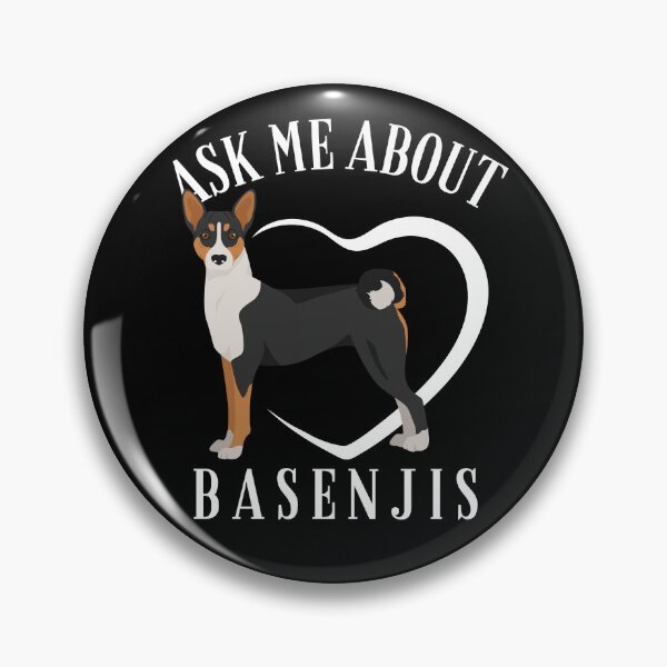 Item preview, Ask me about basenjis funny Basenji dog design designed and sold by reka88.