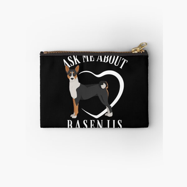 Item preview, Ask me about basenjis funny Basenji dog design designed and sold by reka88.