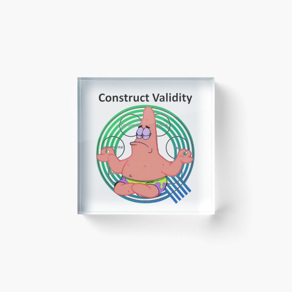 Item preview, Vintage Meme Quantitude Construct Validity designed and sold by Trostberger.