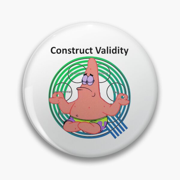 Item preview, Vintage Meme Quantitude Construct Validity designed and sold by Trostberger.