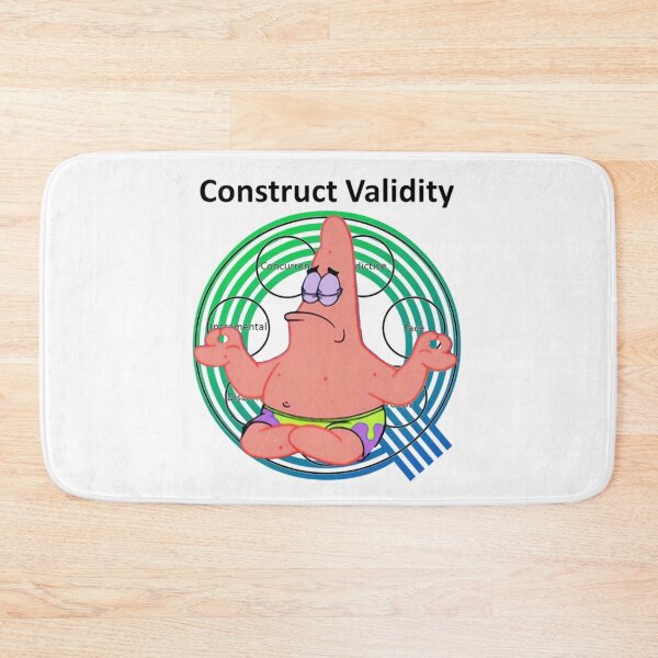Item preview, Vintage Meme Quantitude Construct Validity designed and sold by Trostberger.