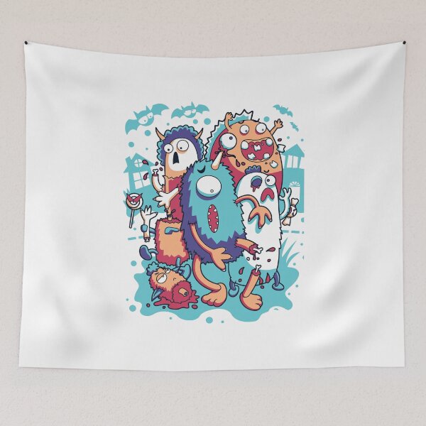 Item preview, Surprised Monsters  designed and sold by Artistic Prints.