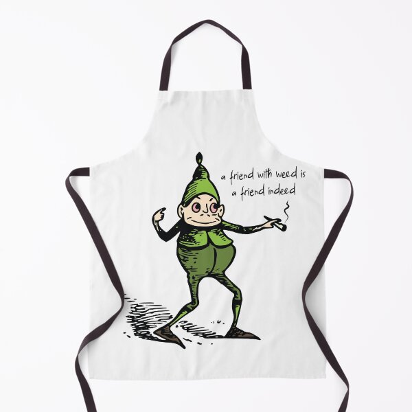 Item preview, A friend with weed is a friend indeed, illustration designed and sold by define design.