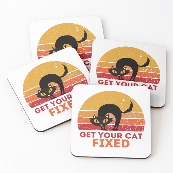 Item preview, Get Your Cat Fixed designed and sold by OneDayCollected.