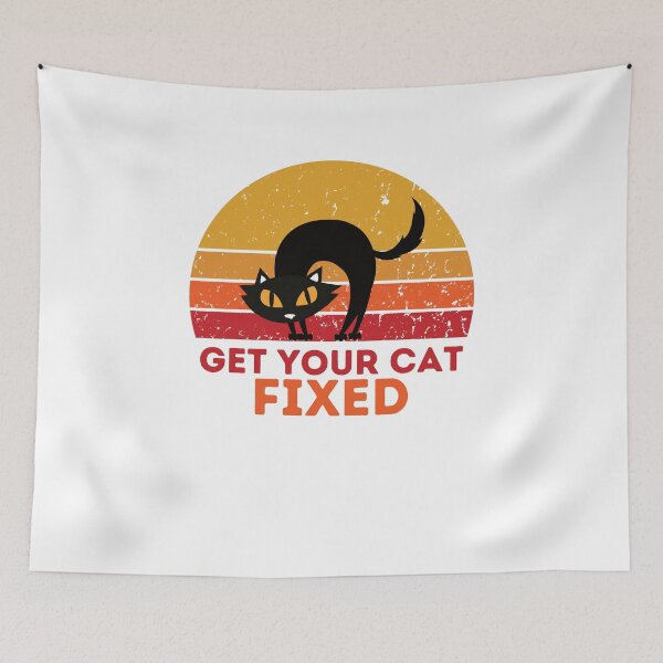 Item preview, Get Your Cat Fixed designed and sold by OneDayCollected.