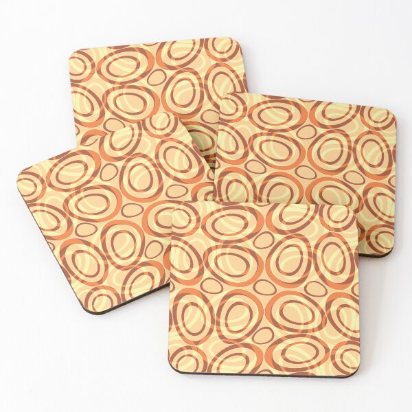 Item preview, Modern abstract orange eggs designed and sold by JoyColorLove.