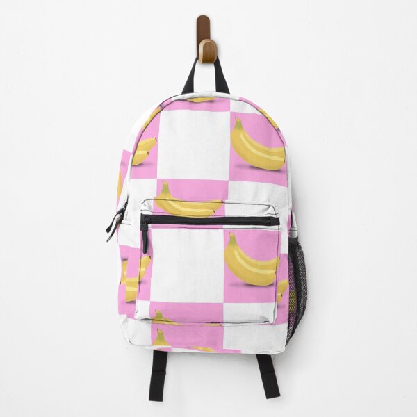 Item preview, Banana check pattern pink designed and sold by TipTopTapo.