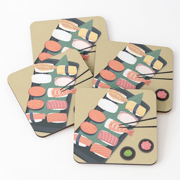 Item preview, Sushi Wall Art designed and sold by SurfolioPrints.