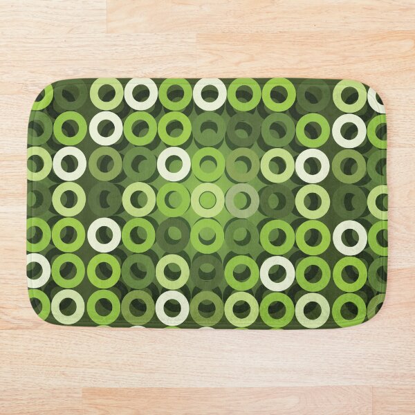 Item preview, Abstract modern green background with circles designed and sold by JoyColorLove.