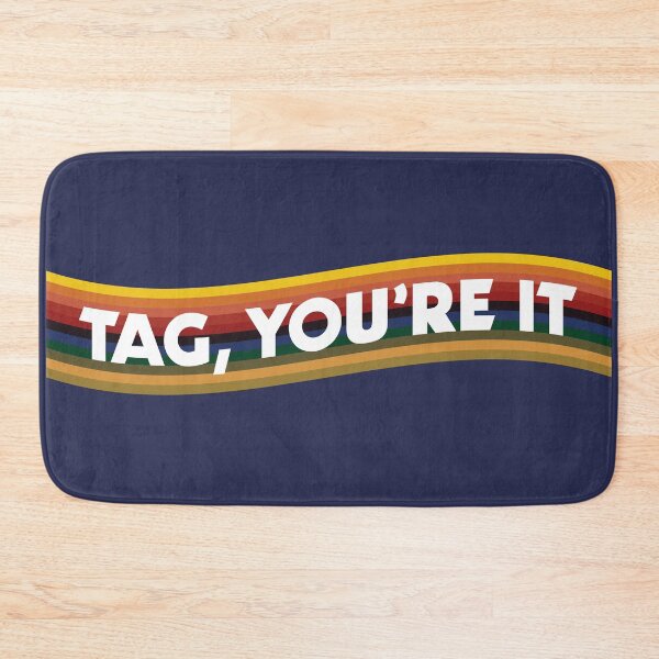 Item preview, Tag You're It Jodie Whittaker Thirteenth Doctor Regeneration Rainbow designed and sold by Blue Box Artworks.